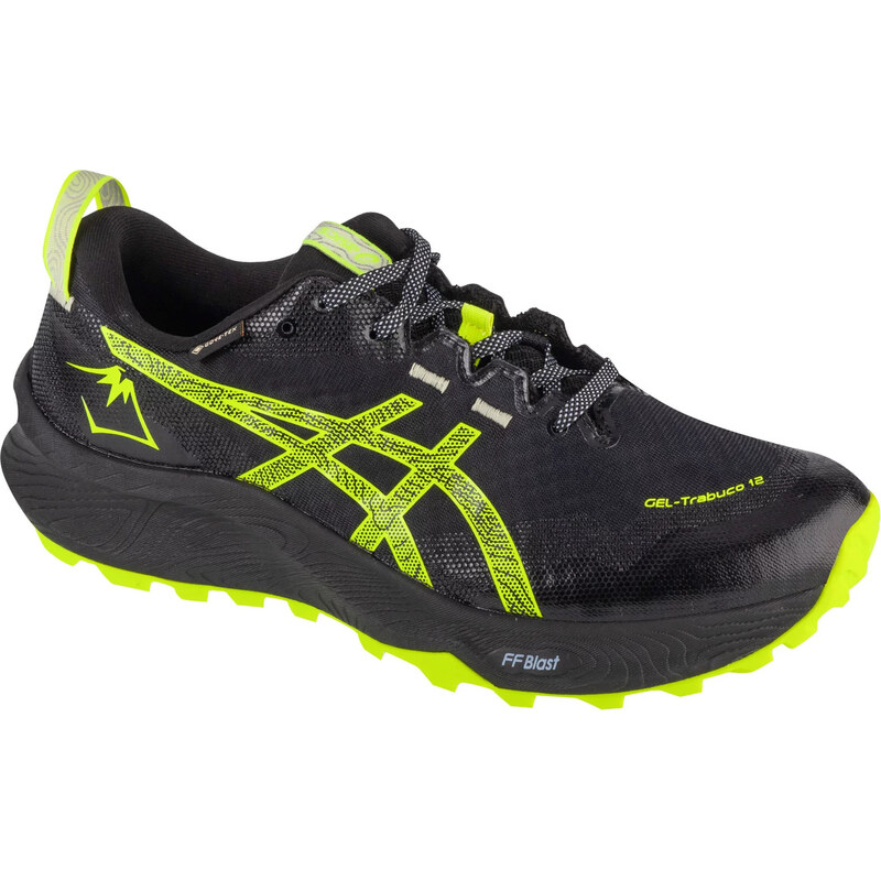 Čierne pánske trailové topánky ASICS Gel-Trabuco 12 GTX 1011B801-003 58151905