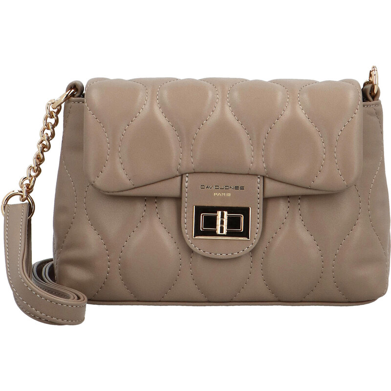David Jones Dámska crossbody kabelka CM6700B Taupe 66582173