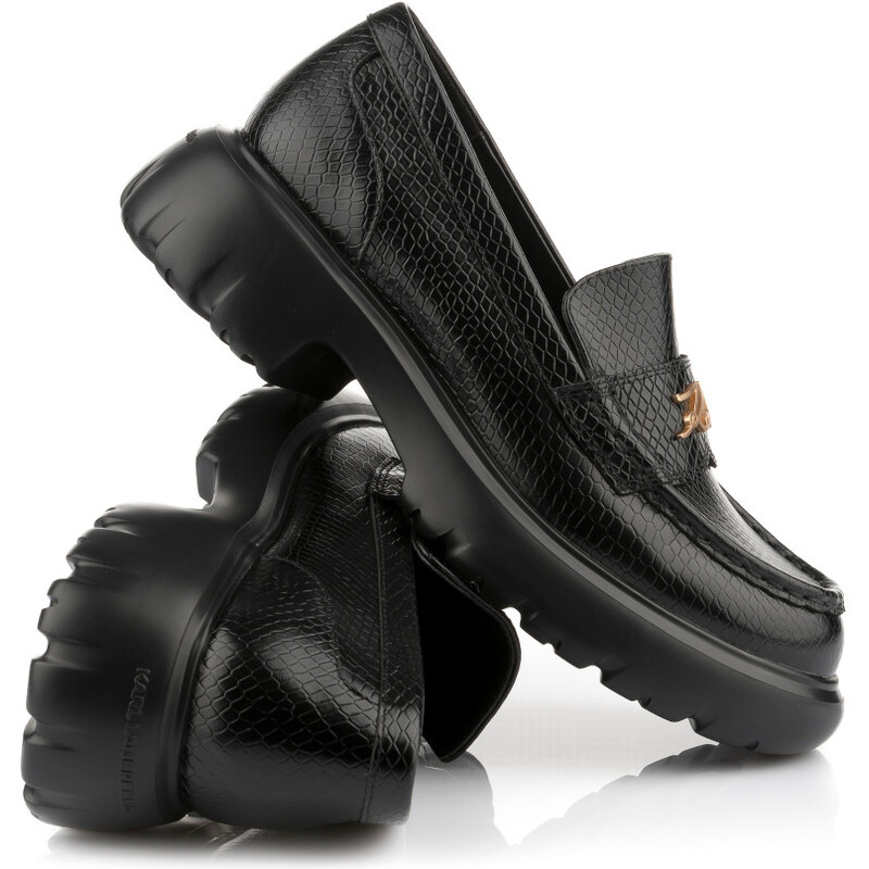 MOKASÍNY KARL LAGERFELD PHOENIX SIGNA RHINESTONE LFR 58164594