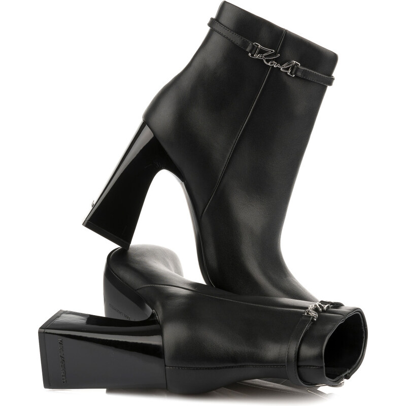 ČLENKOVÁ OBUV KARL LAGERFELD ASTRA NOVA ZIP ANKLE BOOT 58164597