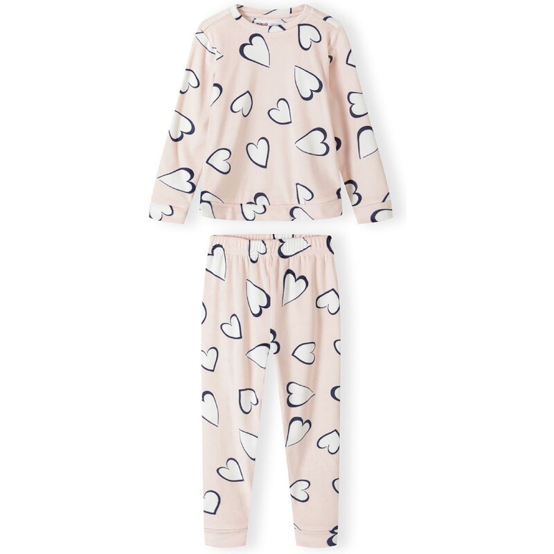 MINOTI Pyžamo zmiešané farby / svetloružová 58156254