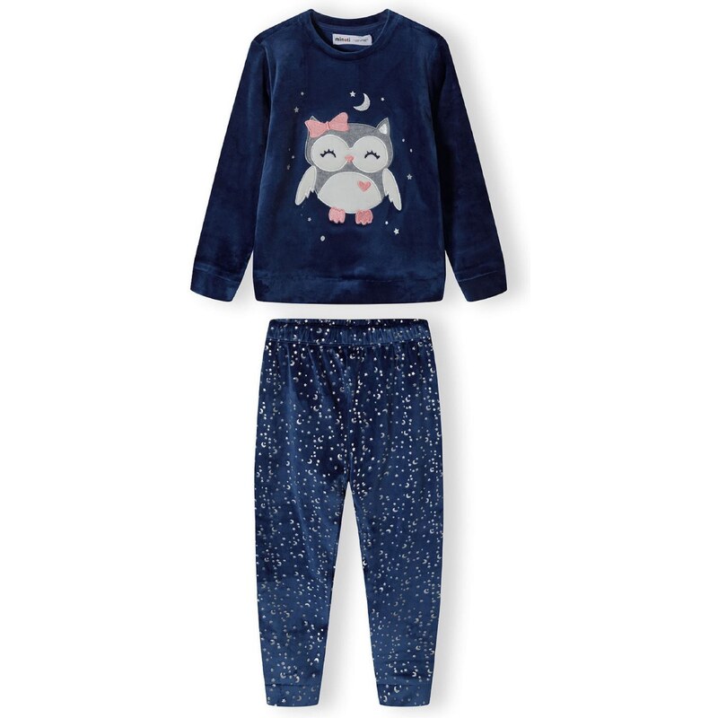 MINOTI Pyžamo tmavomodrá / zmiešané farby 58156256