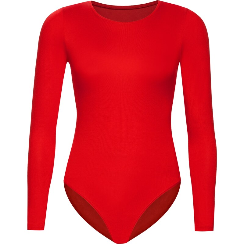 TEYLI Košeľové body červená 59423855