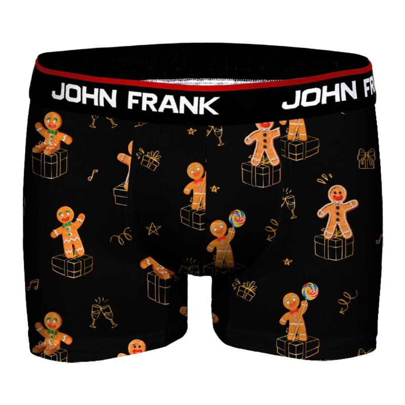Pánske boxerky John Frank JFBD47-CH-GINGER 58228059