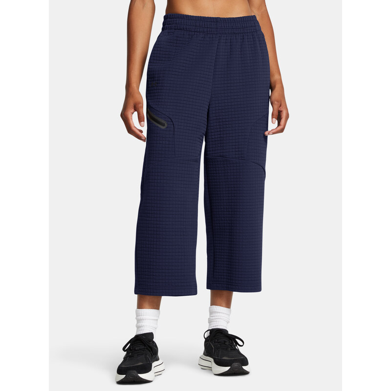 Under Armour Womens Unstoppable Flc Grid Crop Pants - Women 64782941