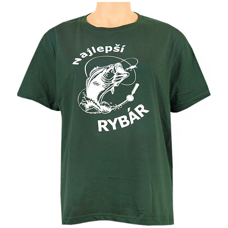 Detské tričko rybárske zelené 58162471