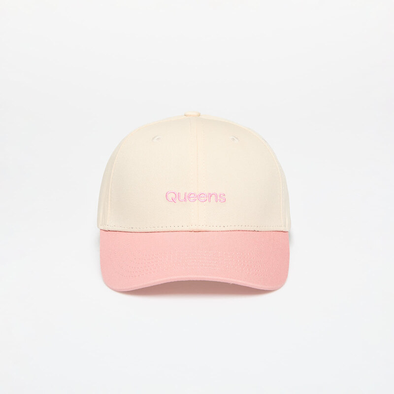 Čiapka Queens Essential Two Color Cap Natural/ Pink Universal 58162973