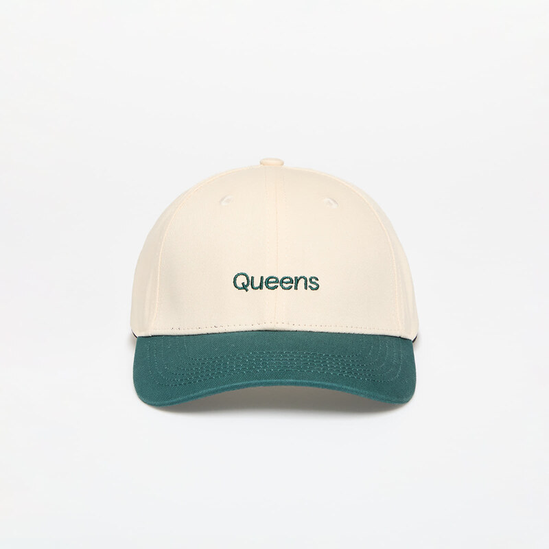 Čiapka Queens Essential Two Color Cap Natural/ Forest Green Universal 58162971