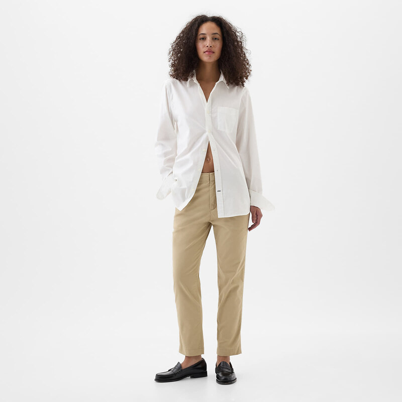 Kalhoty GAP Downtown Khaki Khaki W30 58170009