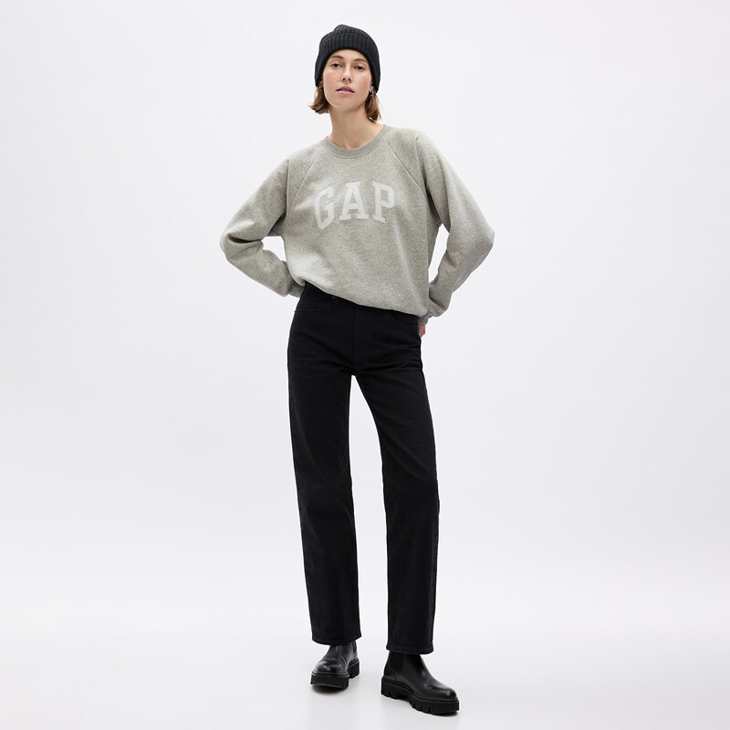 Mikina GAP Logo Sweatshirt Light Heather Grey S 58169991