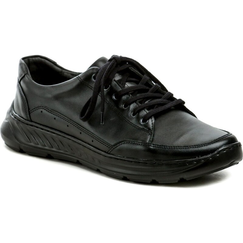 Mateos 928 čierne pánske poltopánky 58167103