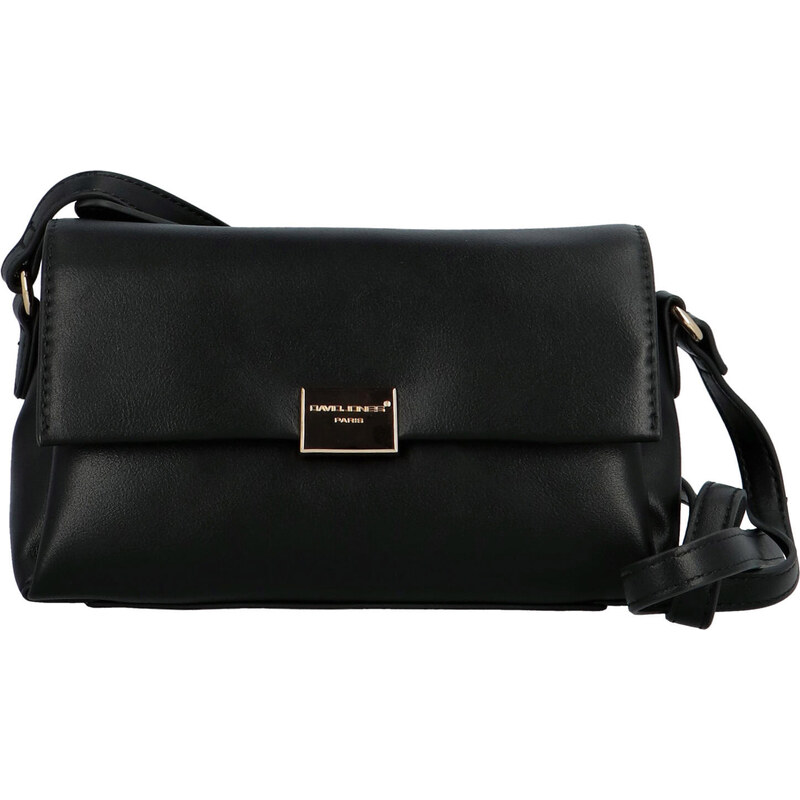 David Jones Dámska crossbody kabelka 7182-1 Black 66585066