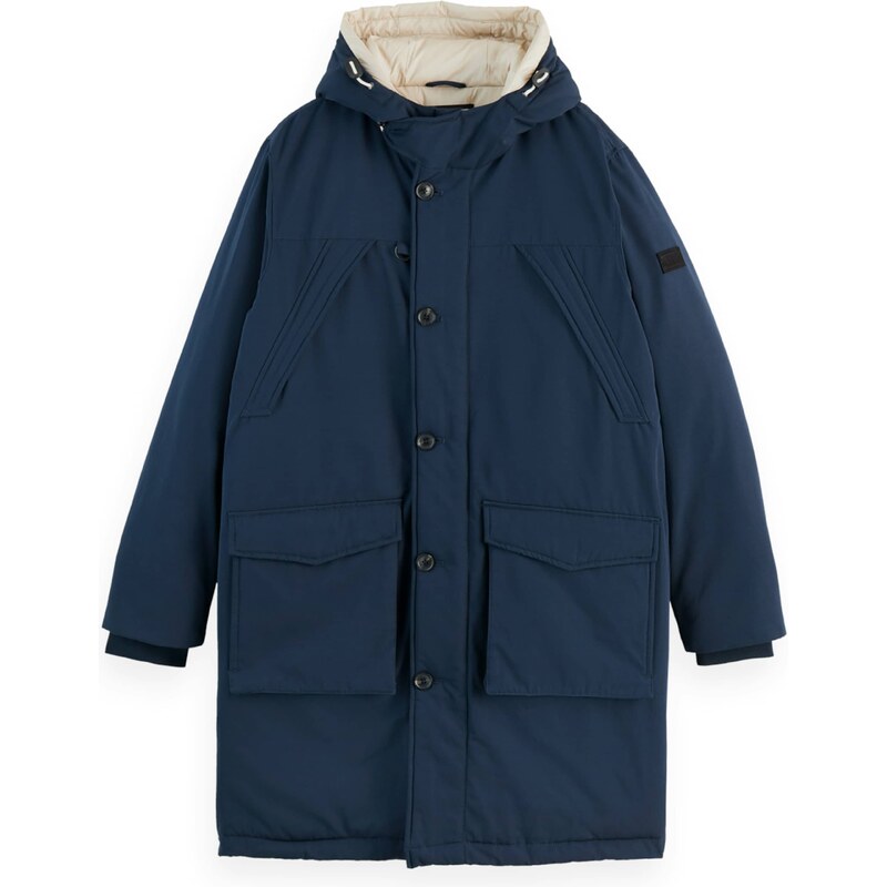 SCOTCH & SODA Prechodný kabát HERITAGE tmavomodrá 58425655