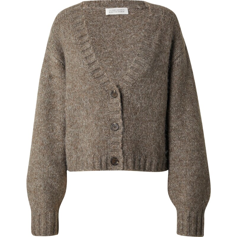 Guido Maria Kretschmer Women Kardigán Malina tmavohnedá 58171737