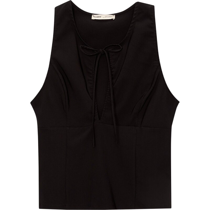 Pull&Bear Top čierna 58172128