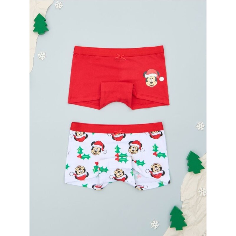 Sinsay - Súprava 2 nohavičiek Mouse Mickey - viacfarebná 65761805