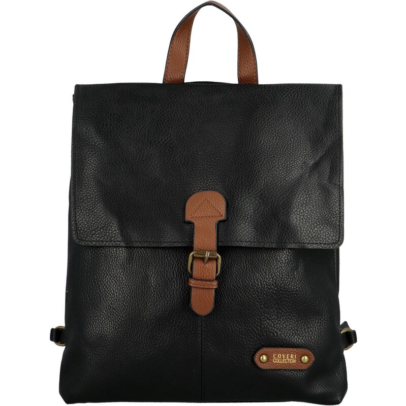 Coveri World Dámsky kabelko/batoh čierny - Coveri Albertine čierna 67231378
