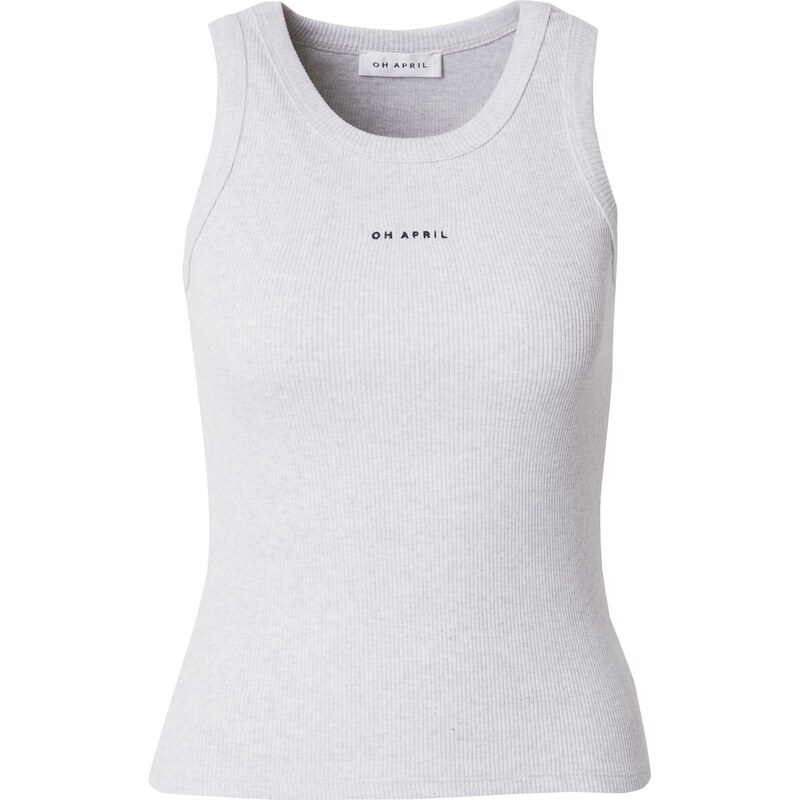 OH APRIL Top Dara svetlosivá / čierna 58178647