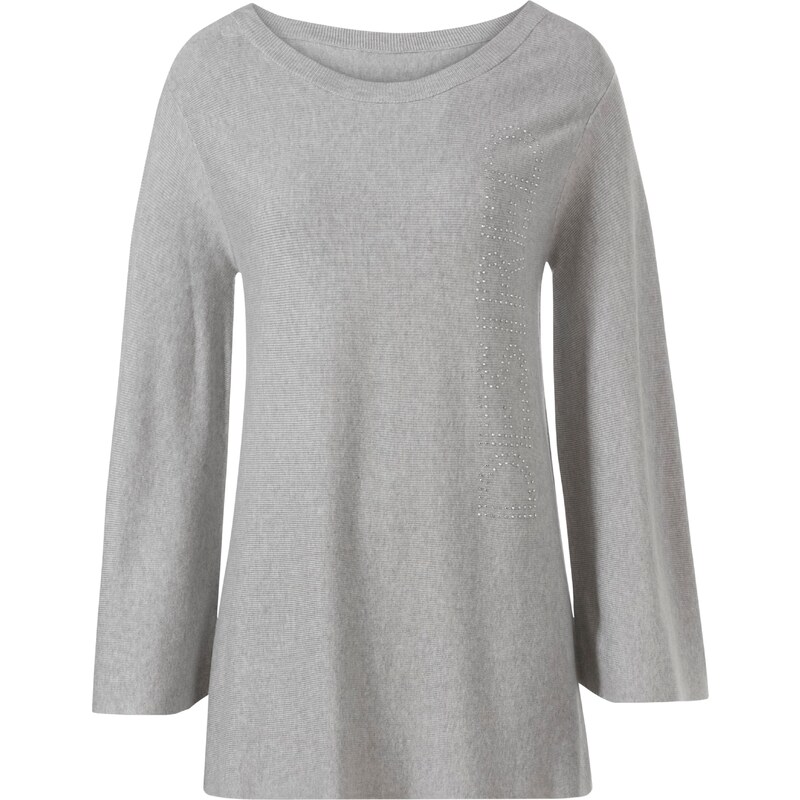 heine Sveter sivá melírovaná 58178872