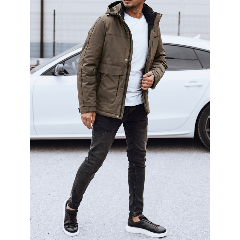 DStreet Pánska zimná bunda s odnímateľnou kapucňou 64649160