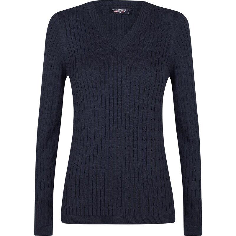 Jimmy Sanders Sveter námornícka modrá 58423579