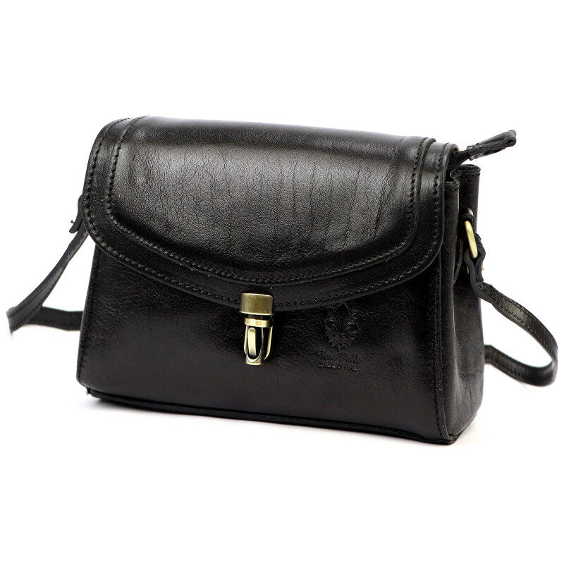 Kožená kabelka Florence čierna KZ55134 62468788