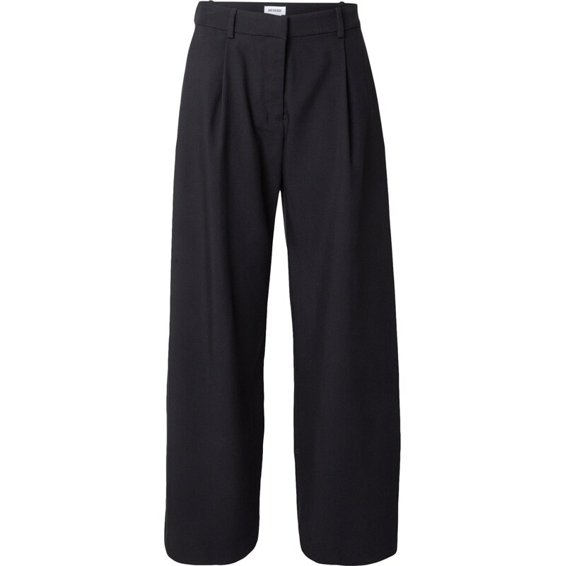 WEEKDAY Plisované nohavice Dara čierna 59806179