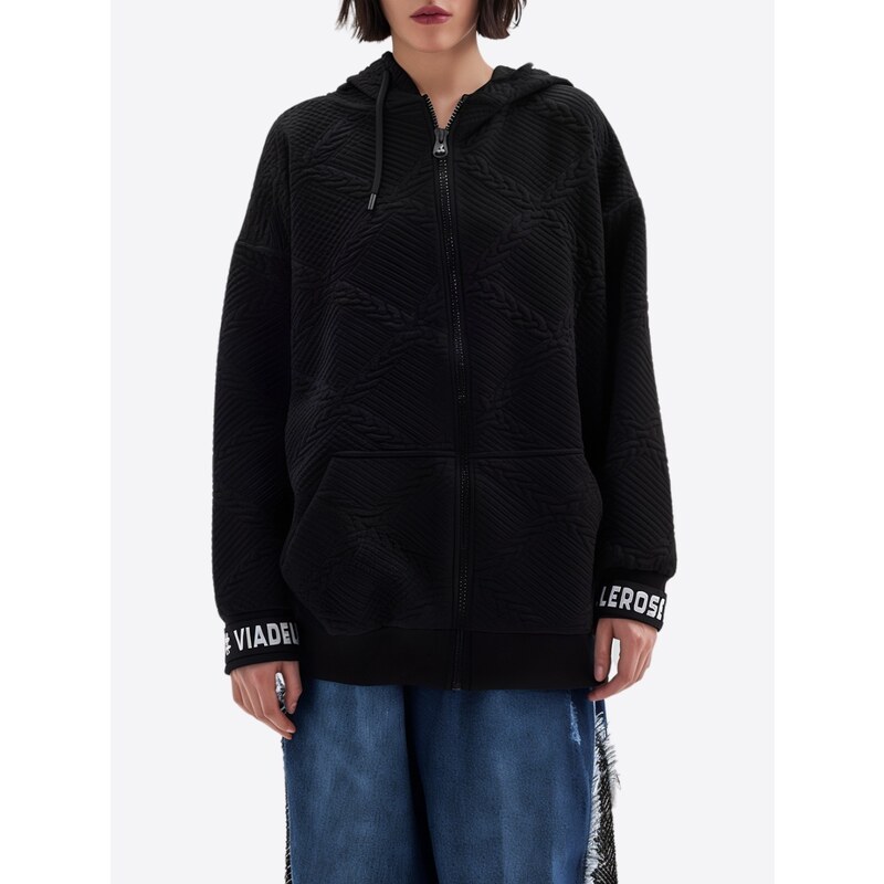 #VDR Zip Black mikina 58184484