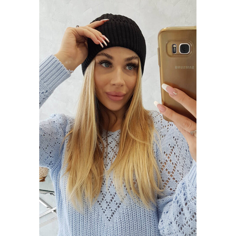 K-Fashion Tenký uzáver Grace K211 čierny 58190122