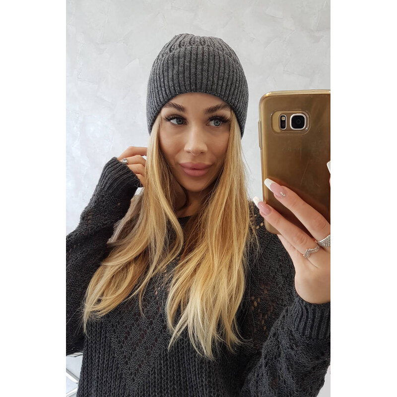 K-Fashion Tenký uzáver Malwina K250 grafit 58190140