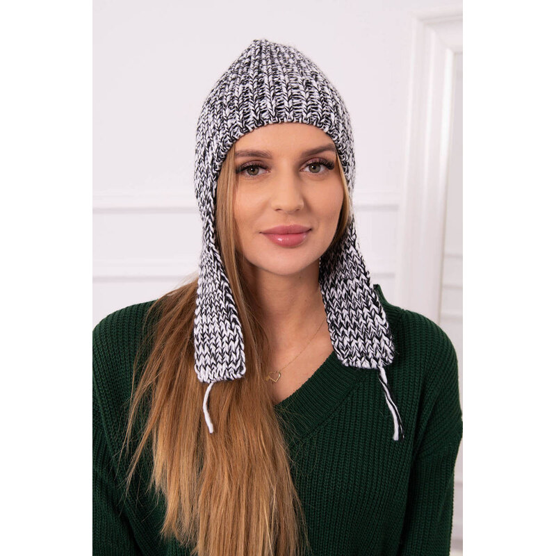 K-Fashion Dámska klapka na uši Jana K314 čierna 58190157