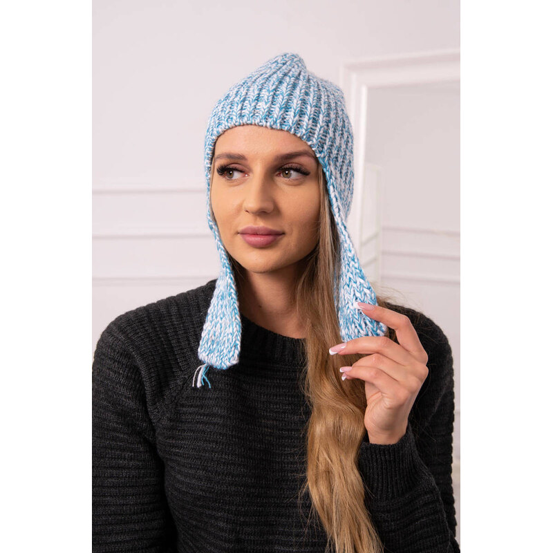 K-Fashion Dámska klapka na ucho Jana K314 tyrkysová 58190160