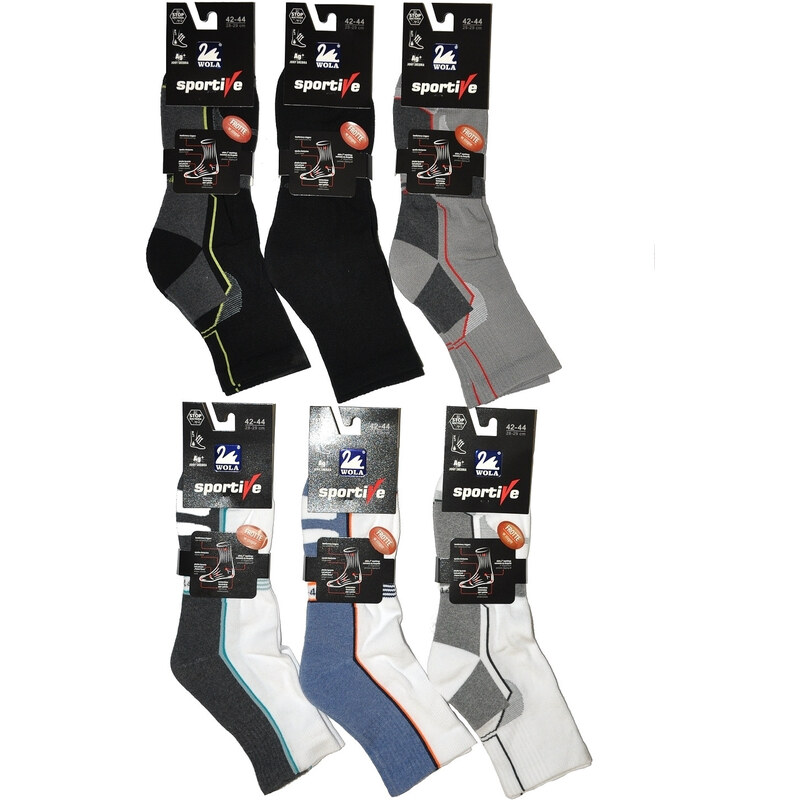 Gatta Ponožky Wola Sportive Frotte pánske vzorka W 941N6 AG + 58306849