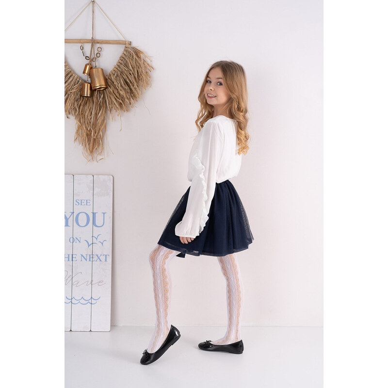 Knittex DIEVČENSKÉ AŽUROVÉ PANČUCHY ANTONINA DR2413 58196969