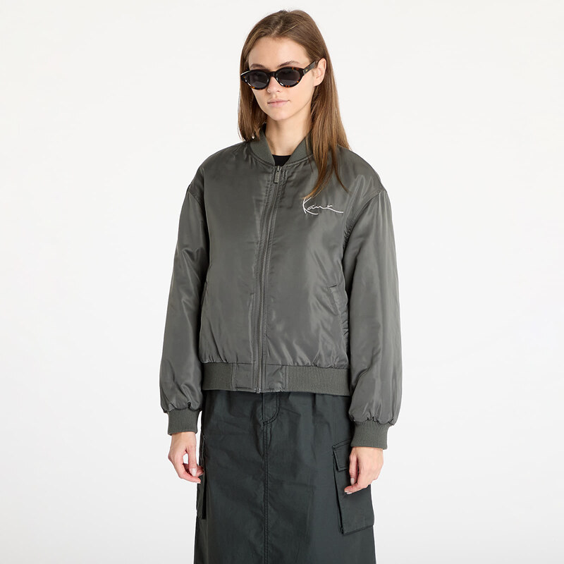 Bunda Karl Kani Chest Signature Bomber Jacket Grey XL 58202613