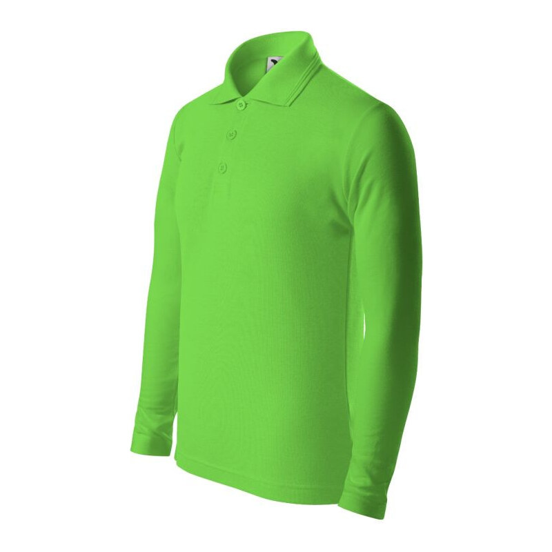 Polokošeľa Malfini Pique LS Jr MLI-24192 green apple 61460496