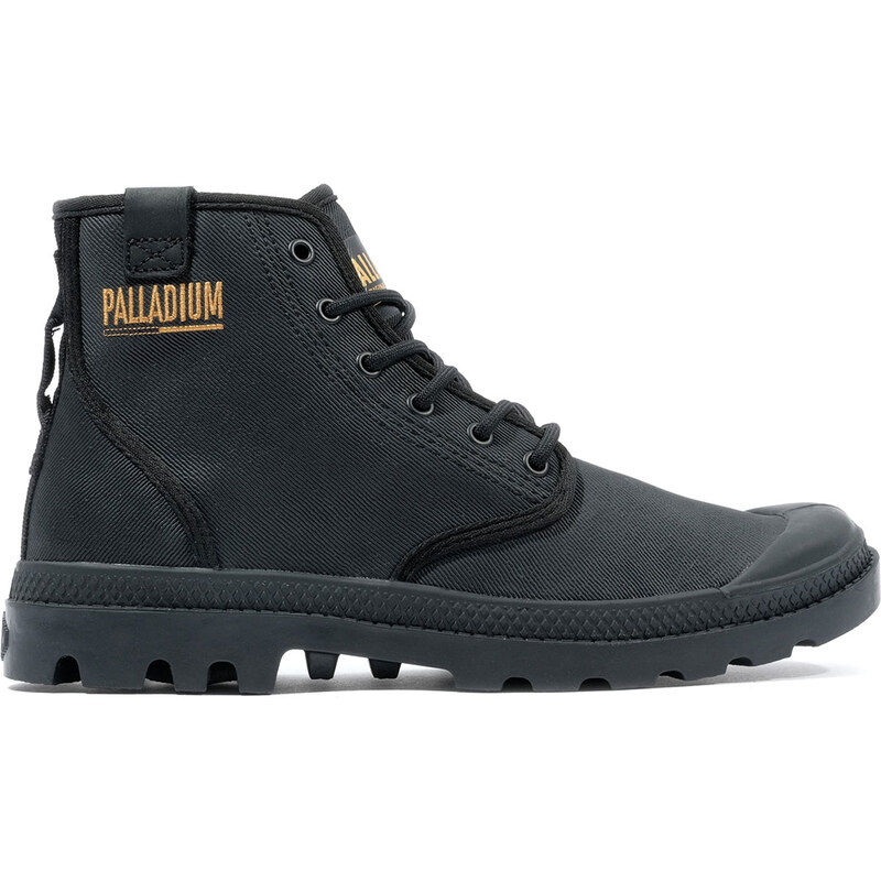 Palladium Pampa Hi Coated Black - Pánske - Tenisky Palladium - Čierne 66358975