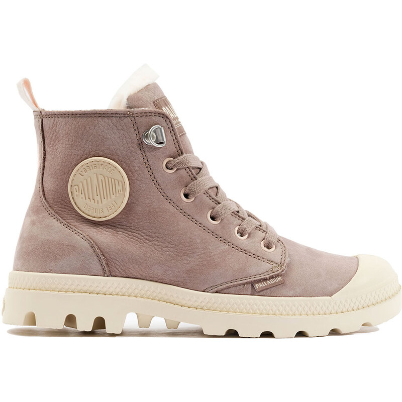 Palladium Pampa Hi Zip WL Brown - Dámske - Tenisky Palladium - Hnedé - 66358982