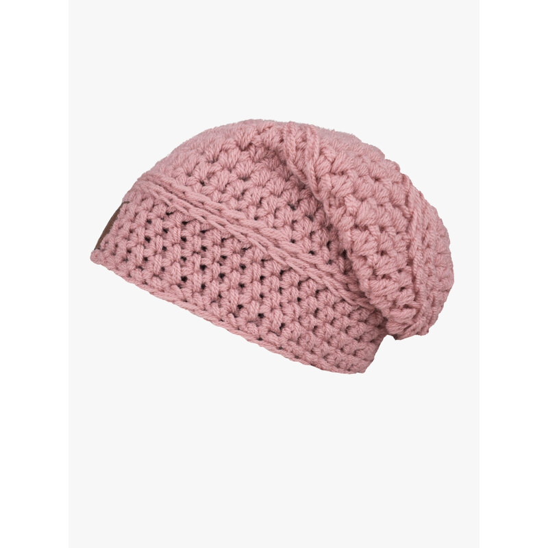 DOKE Háčkovaná čiapka Brie altrosa 60633975