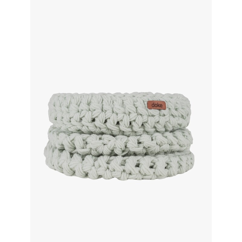 DOKE Háčkovaný tubus Mint 60633957