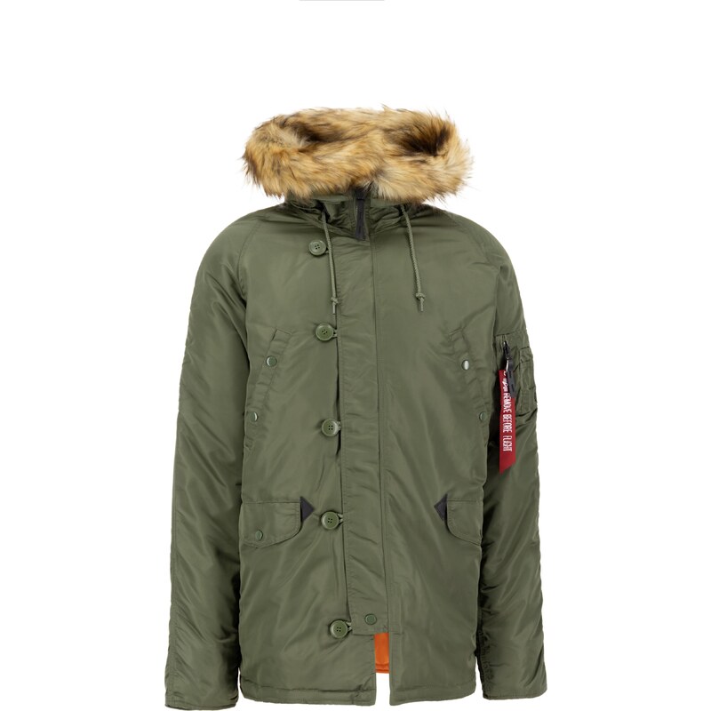 ALPHA INDUSTRIES Zimná bunda N3B VF 59 olivová 56725979