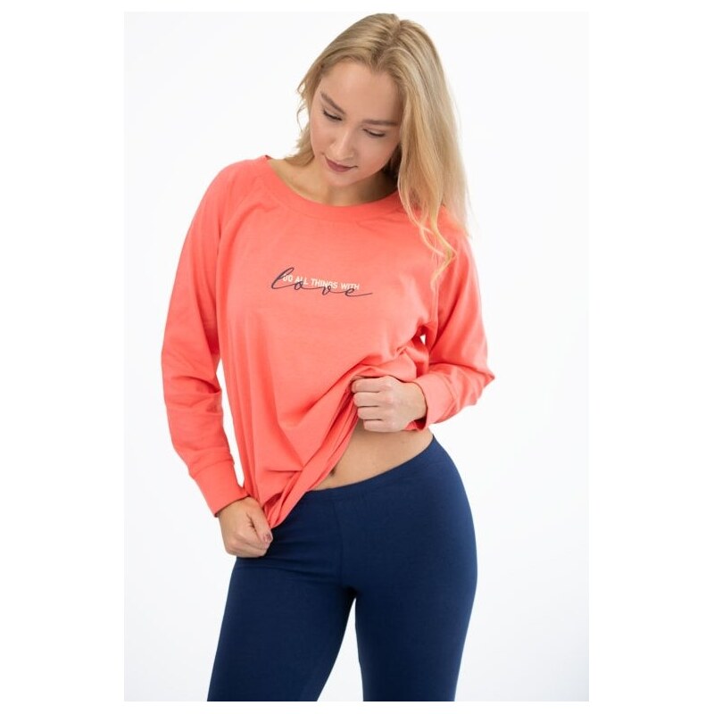 Gina dámske pyžamo 19145P - Bavlna 58270548