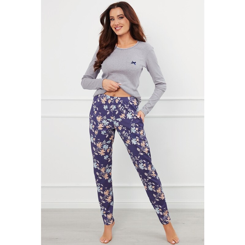 Italian Fashion dlhé dámske pyžamo Pulia - bavlna 58270619