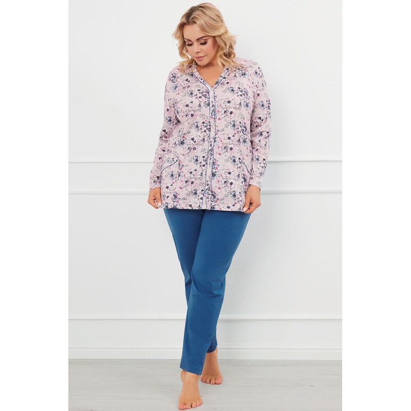 Italian Fashion bavlnené dámske pyžamo Lacenta - prepínacie 58270646