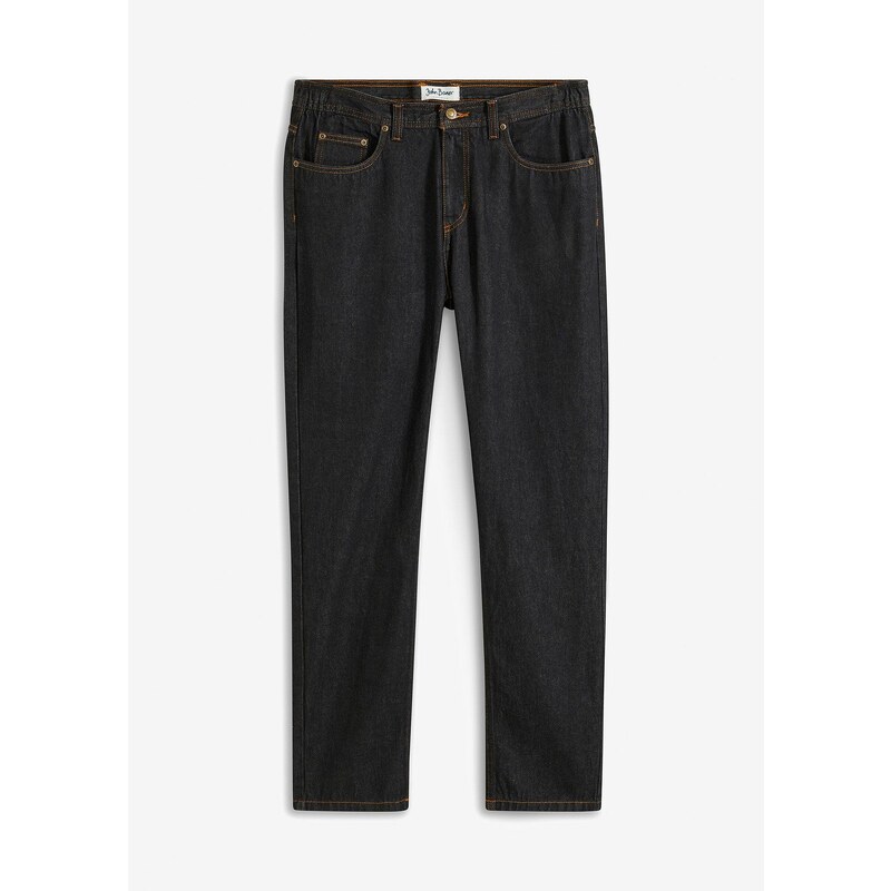 bonprix Džínsy, s bočným elastickým pásom, Classic Fit Straight, farba 44741339