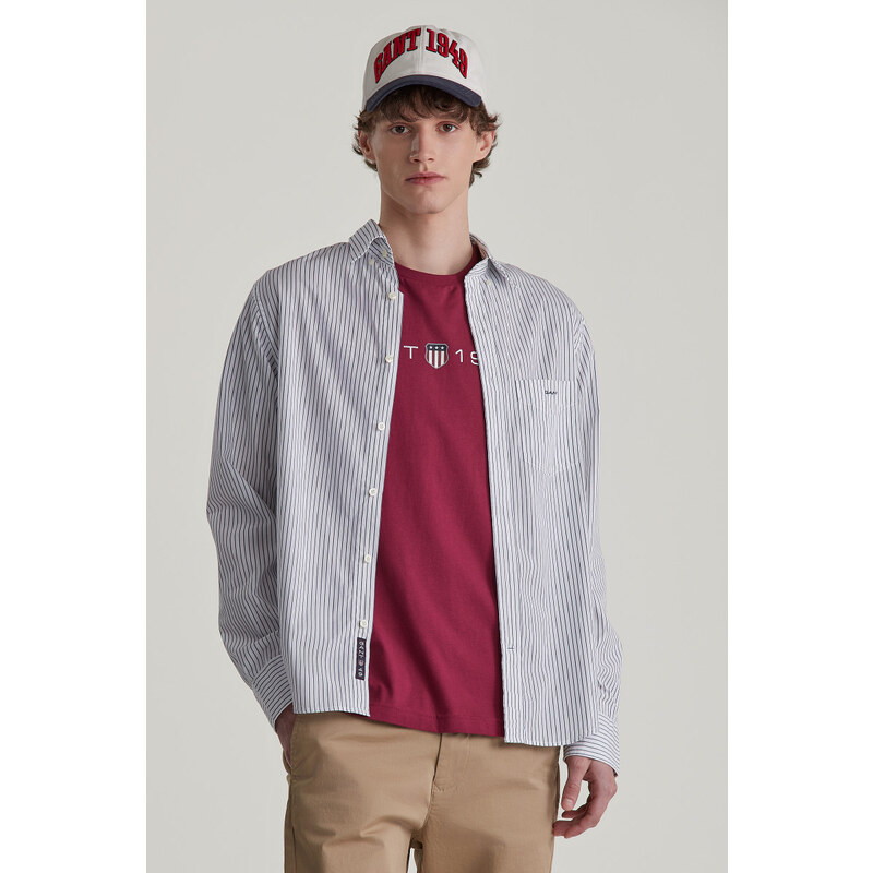 KOŠEĽA GANT REG POPLIN STRIPE WHITE 58225158