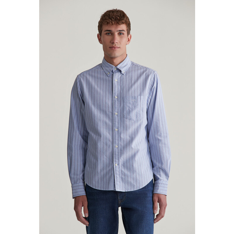 KOŠEĽA GANT REG OXFORD SHIRT MYOSOTIS BLUE 58225159