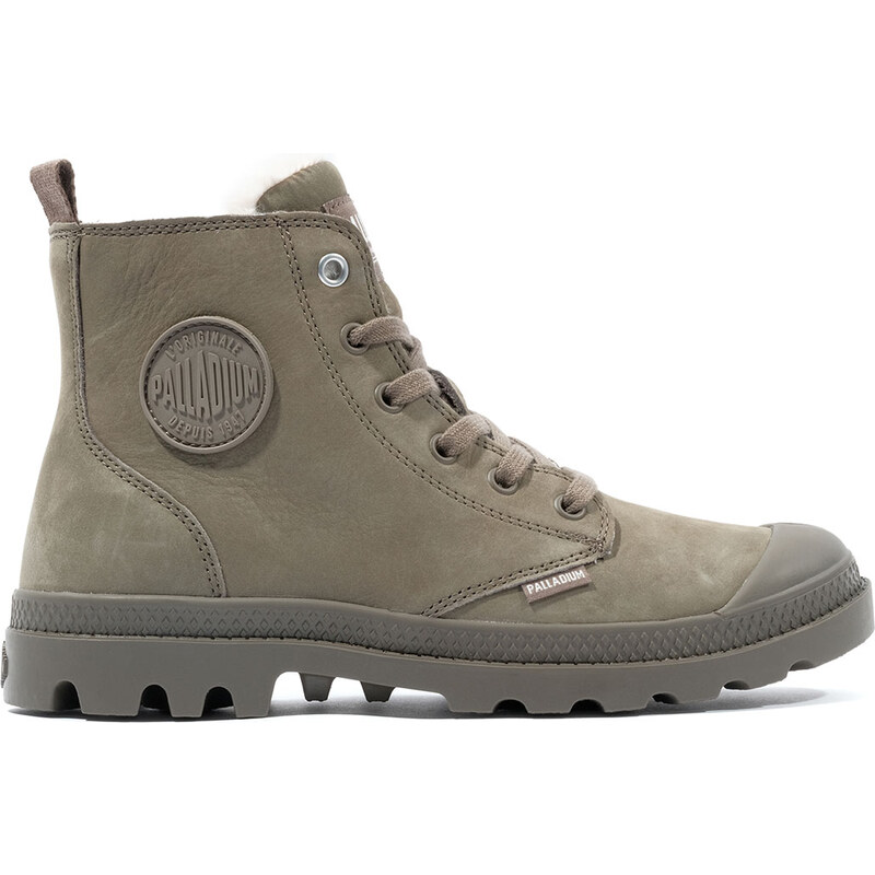 Palladium Pampa Hi Zip WL Dusky Green - Dámske - Tenisky Palladium - 66358980