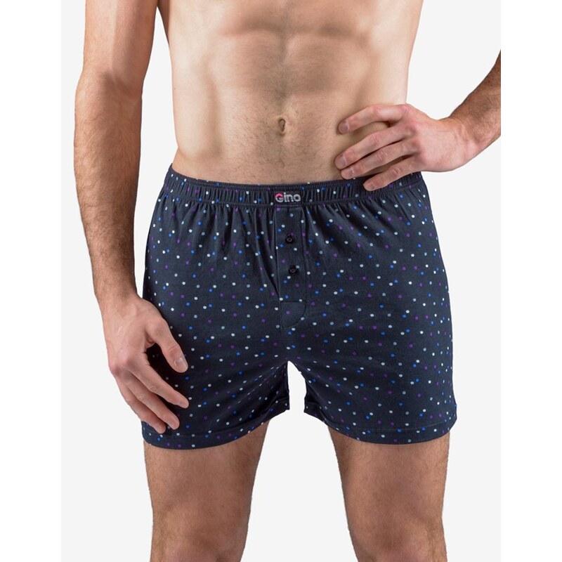 Čierne pánske trenky s potlačou 58313900