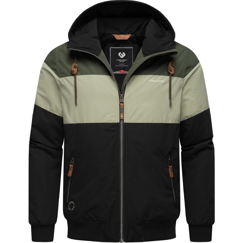 Ragwear Outdoorová bunda kaki / olivová / čierna 59806181